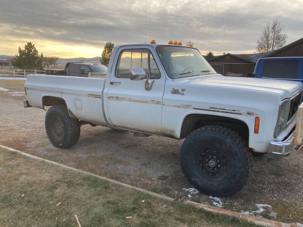 1980 Square Body GMC 3/4 Ton - cars & trucks - by owner - vehicle... for sale in Mc Allister, MT