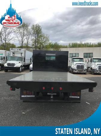 2007 ISUZU NPR 14' FEET FLATBED TRUCK DIESEL AUTOMATIC-new jersey for sale in STATEN ISLAND, NY – photo 3