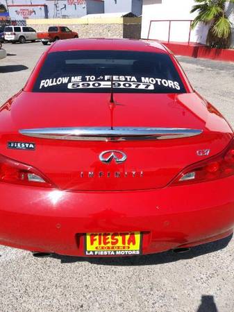infinti G37 HARDTOP CONVERTABLE,1OWNER,CARFAX READY,LOW MILES for sale in El Paso, TX – photo 3