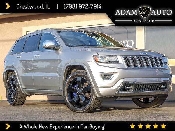 2014 Jeep Grand Cherokee Overland 4WD -GET APPROVED for sale in CRESTWOOD, IL