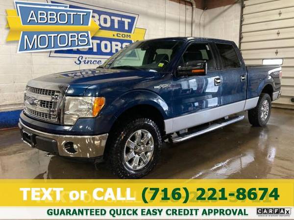 2013 Ford F-150 F150 F 150 XLT 4WD SuperCrew Low Miles Warranty for sale in Lackawanna, NY – photo 2