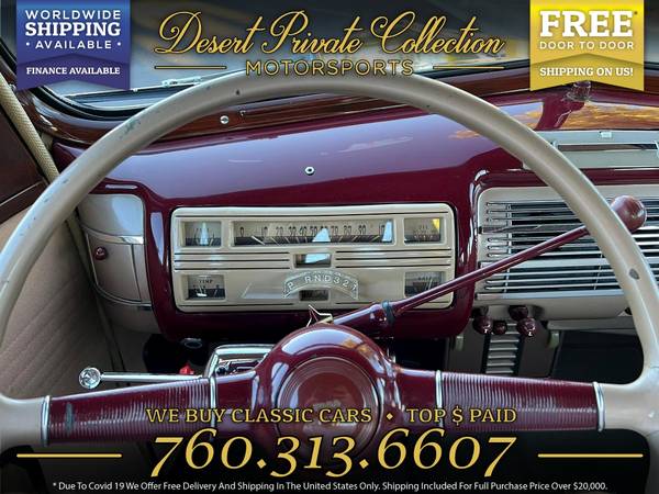 1940 Ford Coupe Deluxe Coupe - Clearly a better value! - cars & for sale in Palm Desert , CA – photo 6