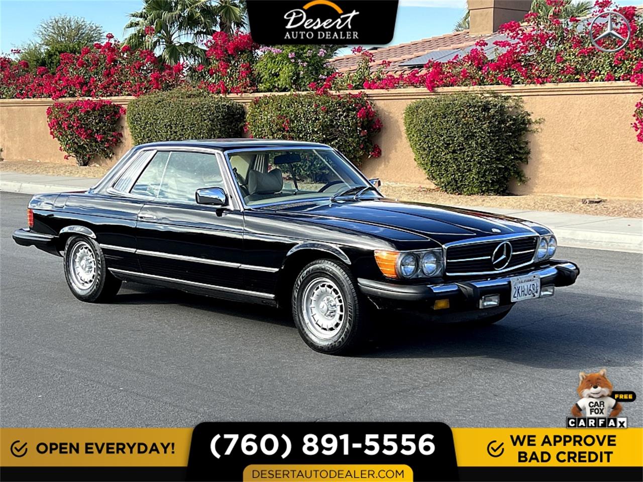 1977 Mercedes-Benz 450SLC for sale in Palm Desert , CA
