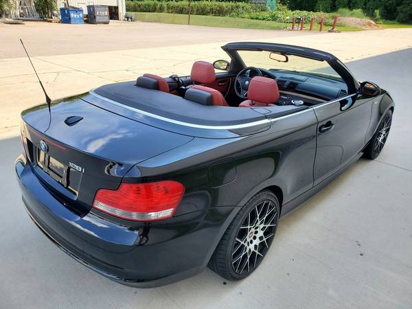 2009 BMW 128i - 92K Miles - Black on Red - Clean Carfax - cars & for sale in Raleigh, NC – photo 5