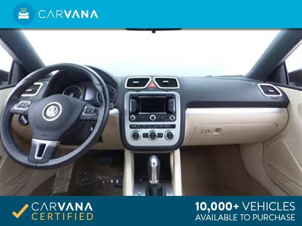 2014 VW Volkswagen Eos Komfort Convertible 2D Convertible BROWN - for sale in Atlanta, KS – photo 16