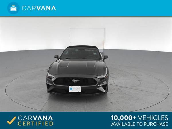 2018 Ford Mustang EcoBoost Premium Convertible 2D Convertible Dk. Gray for sale in Covington, OH – photo 19