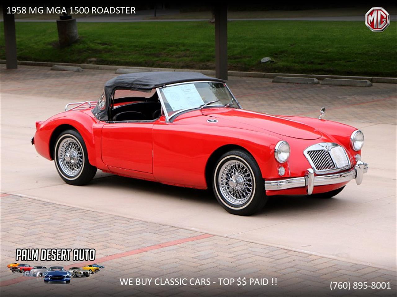 1958 MG MGA for sale in Palm Desert , CA – photo 3