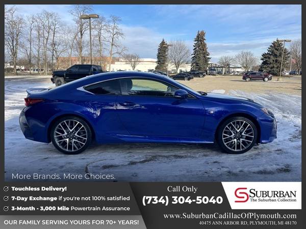 751/mo - 2016 Lexus RC 200t 200 t 200-t - - by dealer for sale in Plymouth, MI – photo 7