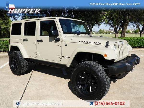 2017 Jeep Wrangler Unlimited Rubicon NEW LIFT/CUSTOM WHEELS AND for sale in Plano, TX