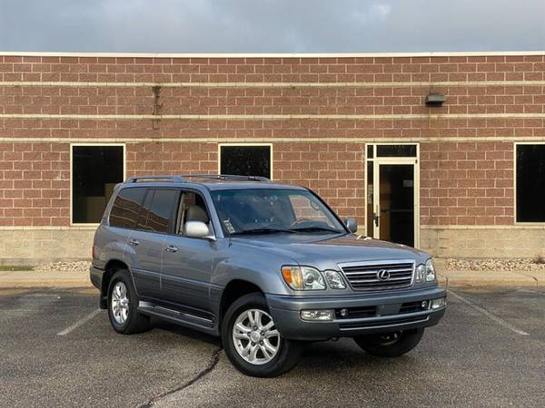 2004 Lexus LX 470: 4 Wheel Drive 3rd Row Seating SUNROOF for sale in Madison, WI
