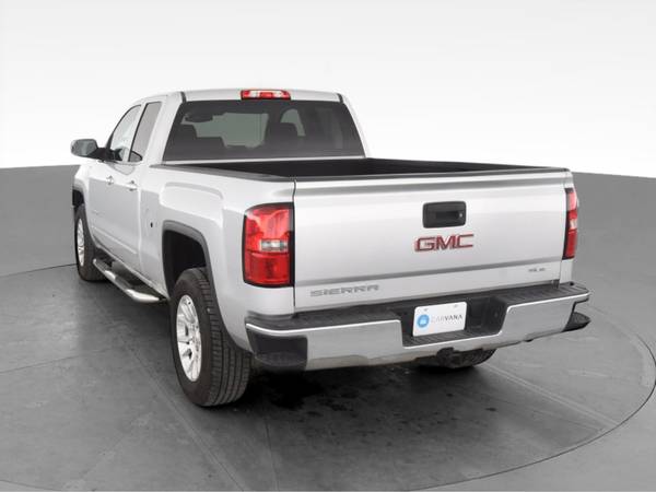 2014 GMC Sierra 1500 Double Cab SLE Pickup 4D 6 1/2 ft pickup Silver... for sale in Arlington, District Of Columbia – photo 8