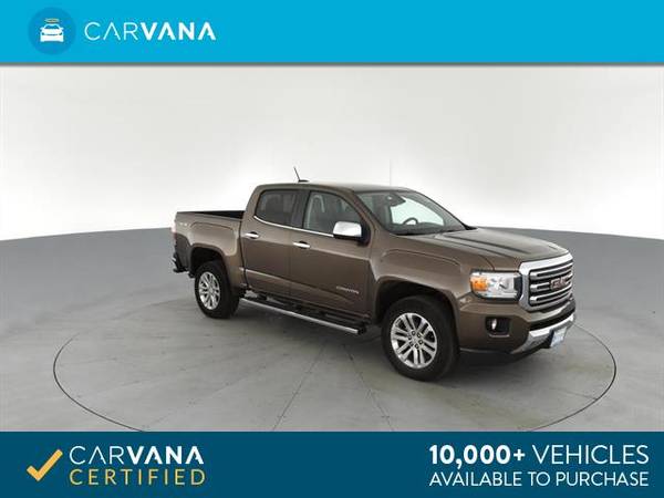 2016 GMC Canyon Crew Cab SLT Pickup 4D 5 ft pickup Brown - FINANCE for sale in Barrington, RI – photo 9