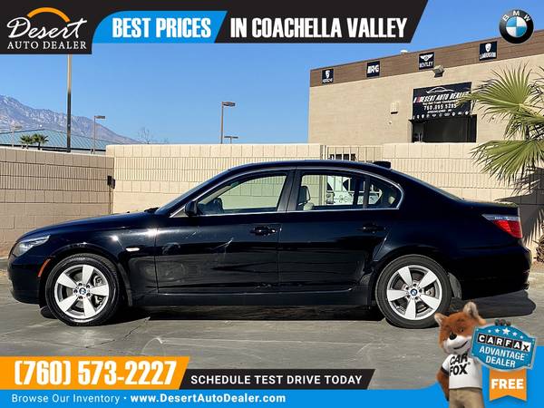 2008 BMW 528xi AWD 1 OWNER 88,000 MILES $216/mo - cars & trucks - by... for sale in Palm Desert , CA – photo 6