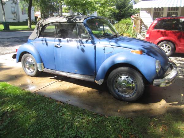 1977 Super Beetle VW Convertible for sale in Westmont, IL – photo 5