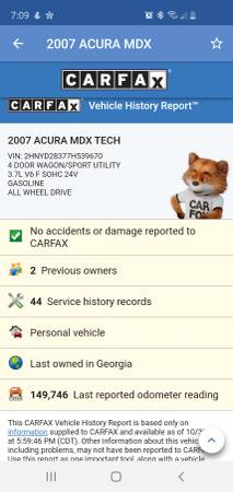 2007 Acura MDX AWD - cars & trucks - by dealer - vehicle automotive... for sale in Jasper, GA – photo 8