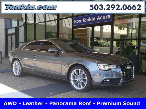2014 Audi A5 AWD All Wheel Drive 2.0T Premium Coupe for sale in Portland, OR
