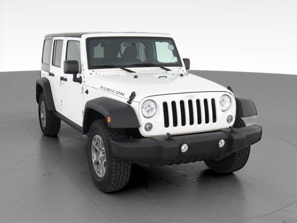 2015 Jeep Wrangler Unlimited Rubicon Sport Utility 4D suv White - -... for sale in QUINCY, MA – photo 16