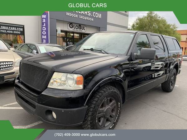 2007 Ford F150 SuperCrew Cab 45 BANKS CALL WARRANTI - cars & for sale in Las Vegas, NV