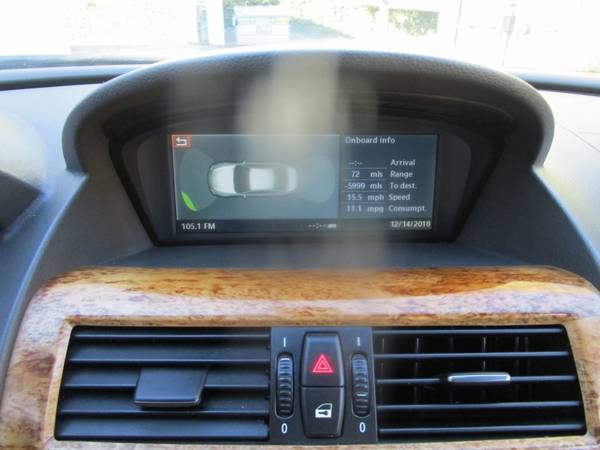 2005 BMW 645Ci - LOW MILEAGE - NAVI - SUNROOF - LEATHER AND HEATED... for sale in Sacramento , CA – photo 12