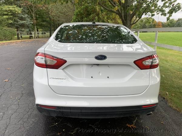 2016 *Ford* *Fusion* *4dr Sedan S FWD* Oxford White/ for sale in Bloomington, IL – photo 6