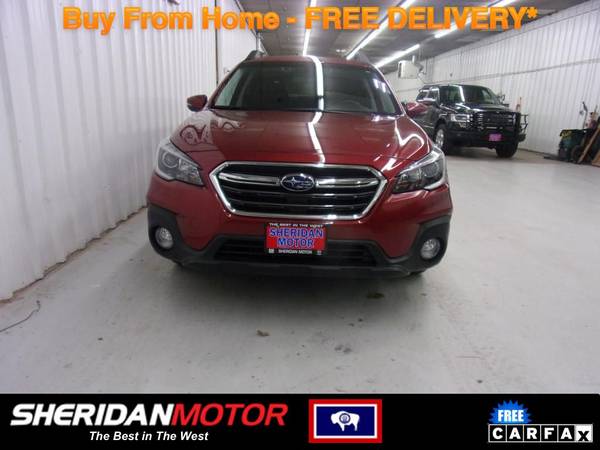 2019 Subaru Outback Premium Red - AK301532 **WE DELIVER TO MT & NO -... for sale in Sheridan, MT – photo 2