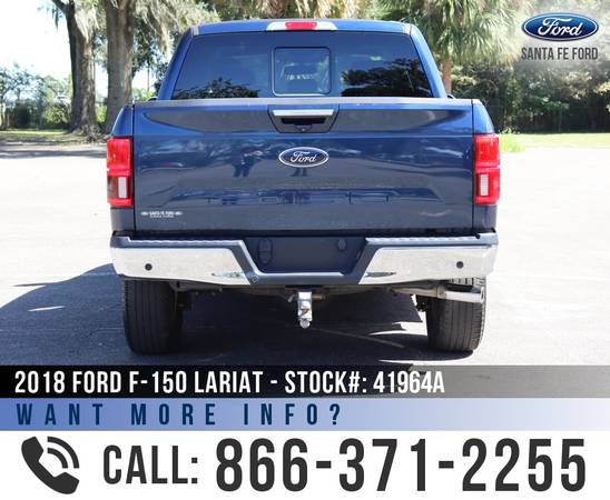 2018 FORD F150 LARIAT Remote Start - Moonroof - Leather for sale in Alachua, FL – photo 6