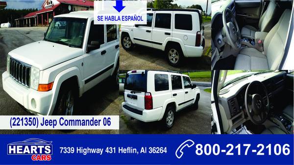 2006 JEEP COMMANDER 131K MILES - cars & trucks - by dealer - vehicle... for sale in Heflin, AL