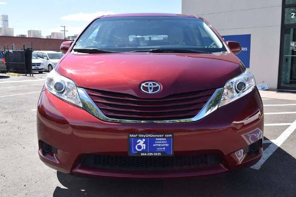 2015 *Toyota* *Sienna* *Braunability LE* RED for sale in Denver , CO – photo 3