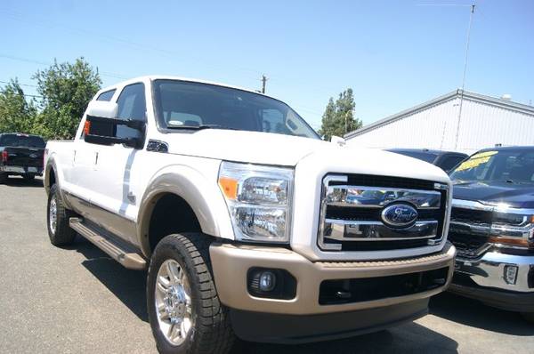 2012 Ford F250 Super Duty Crew Cab King Ranch Turbo Diesel, 6.7L 4WD... for sale in Fresno, CA – photo 4