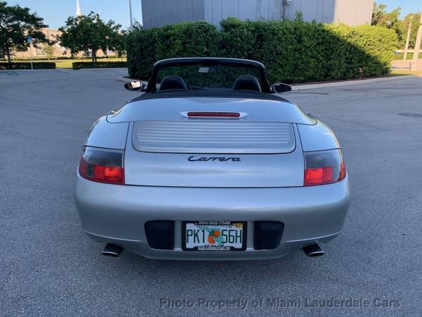 1999 Porsche Carrera Cabriolet Tiptronic Low Miles Garage Kept -... for sale in Pompano Beach, FL – photo 6
