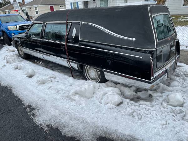 1994 Cadillac fleetwood hearse with a corvette LT1 engine! - cars & for sale in Spokane, WA – photo 4