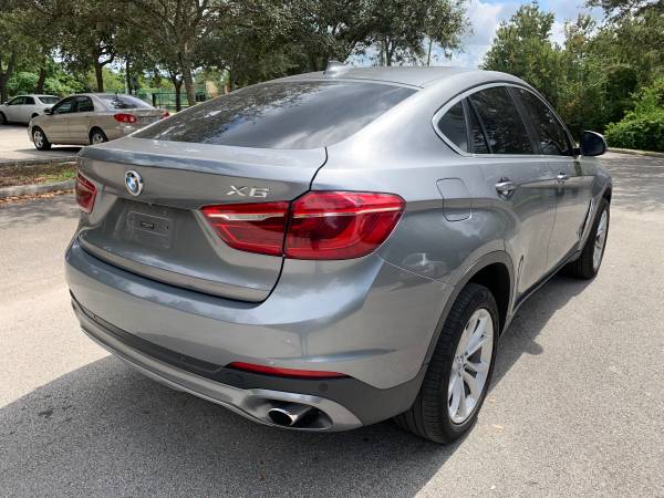 2016 BMW X6 4WD leather sunroof finance available for sale in North Palm Beach, FL – photo 5