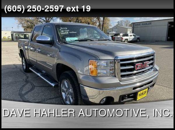2012 GMC Sierra 1500 SLE Crew Cab for sale in Webster, SD