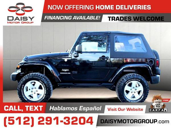 2010 Jeep Wrangler 2dr 2 dr 2-dr Sahara for only 429/mo! - cars & for sale in Round Rock, TX – photo 9