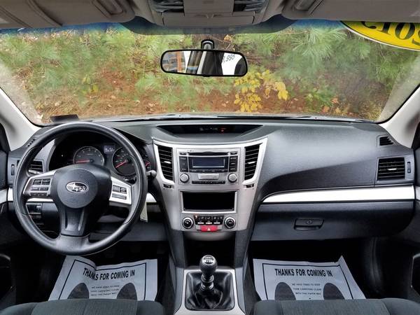 2013 Subaru Outback Wagon AWD 136K, 6 Speed, AC CD/MP3/Bluetooth NICE! for sale in Belmont, ME – photo 14