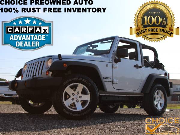 TAKE A L👀K AT THIS BONESTOCK 2010 JEEP WRANGLER SPORT 4X4 2D SOFT TOP for sale in KERNERSVILLE, NC