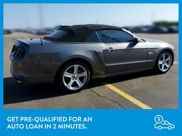 2014 Ford Mustang GT Premium Convertible 2D Convertible Gray for sale in Charlotte, NC – photo 9