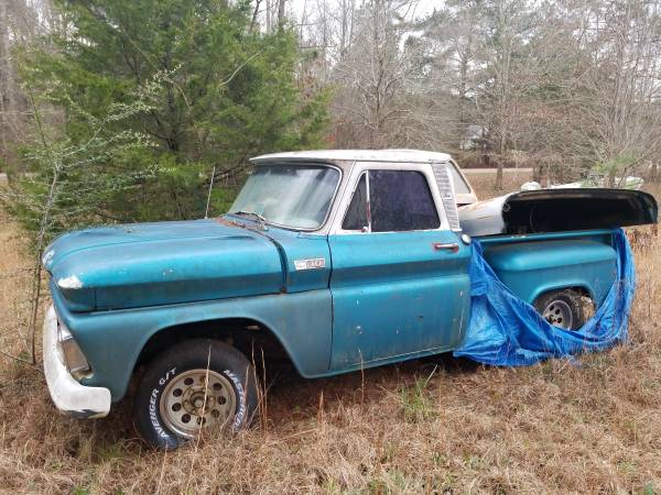 1965 Chevrolet step side truck. Two for sale in Warm Springs, GA – photo 2