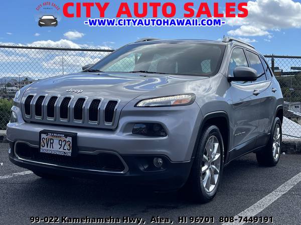 CITY AUTO SALES 2016 Jeep Cherokee Limited Sport Utility 4D for sale in AIEA, HI