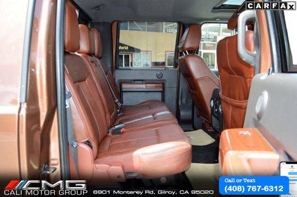 2011 Ford Super Duty F350 King Ranch *DIESEL *FX4 PKG - We Have The... for sale in Gilroy, CA – photo 14