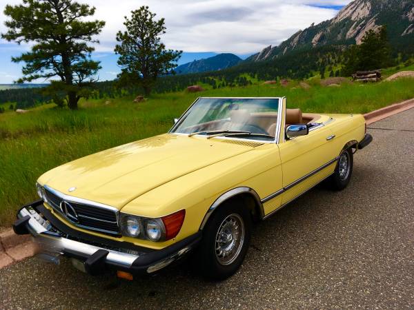 1981 Mercedes Benz 380SL Convertible/hardtop - cars & trucks - by... for sale in Boulder, CO – photo 2