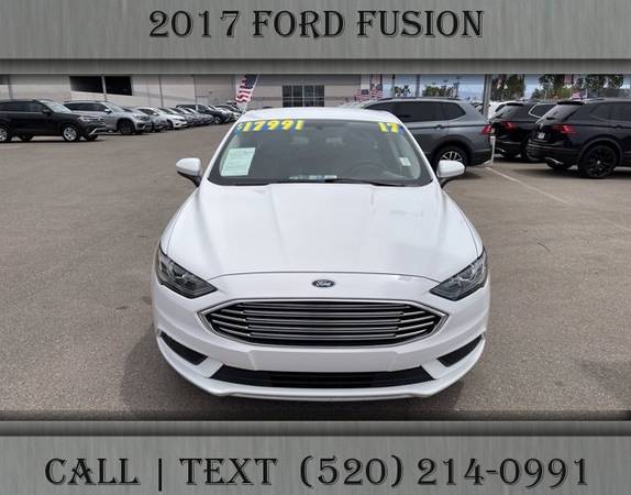 2017 Ford Fusion SE - - by dealer - vehicle automotive for sale in Tucson, AZ