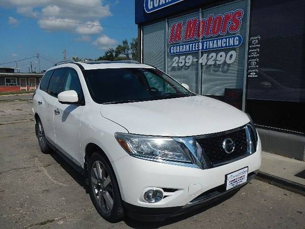 2013 NISSAN PATHFINDER PLATINUM *FR $499 DOWN GUARANTEED FINANCE... for sale in Des Moines, IA – photo 11