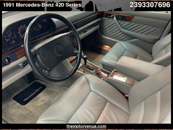 1991 Mercedes-Benz 420 Series 4dr Sedan 420SEL with Indep front... for sale in Naples, FL – photo 21
