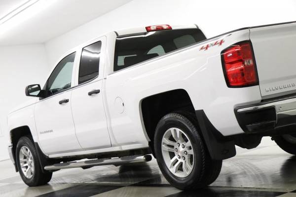 *HEATED LEATHER & CAMERA* 2014 White Chevy *SILVERADO 1500 LT 4WD* for sale in Clinton, MO – photo 12
