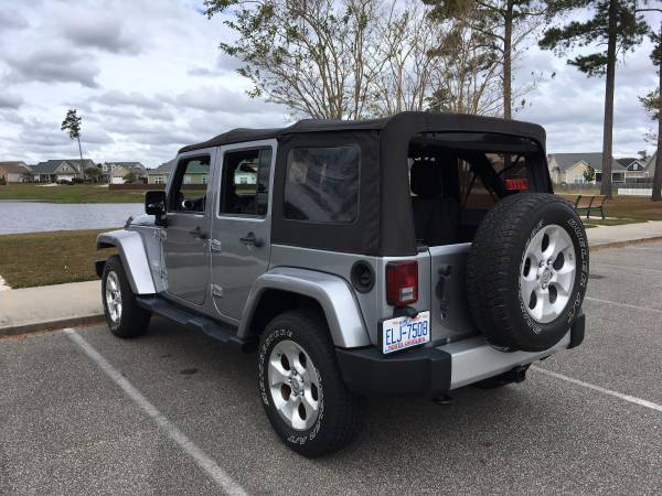 2013 Jeep Sahara Unlimited 4x4 6-speed manual for sale in Wilmington, NC – photo 3