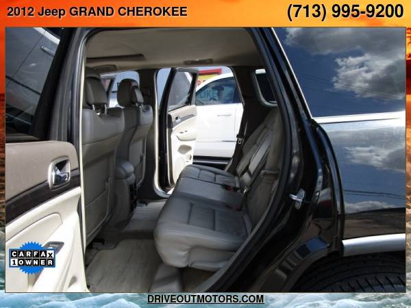 2012 JEEP GRAND CHEROKEE - cars & trucks - by dealer - vehicle... for sale in Houston, TX – photo 18
