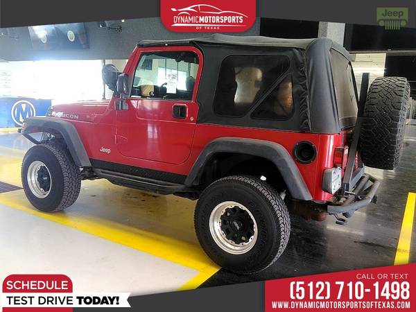 2003 Jeep Wrangler Rubicon - cars & trucks - by dealer - vehicle... for sale in Houston, TX – photo 6