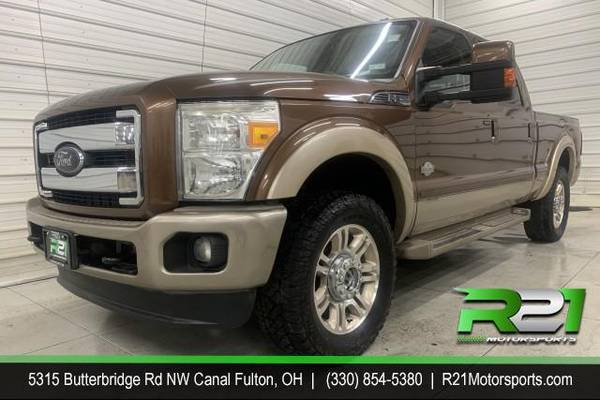 2012 FORD F-250 F250 F 250 SD King Ranch Crew Cab 4WD Your TRUCK for sale in Canal Fulton, OH