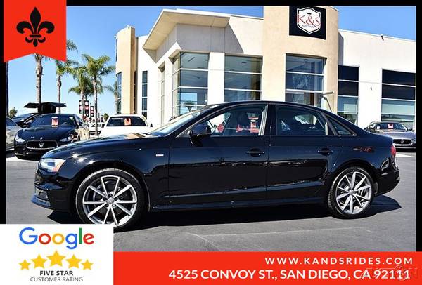 2016 Audi A4 Moonroof Leather Seats Navigation Sys BackUp SKU:5541 Aud for sale in San Diego, CA – photo 2